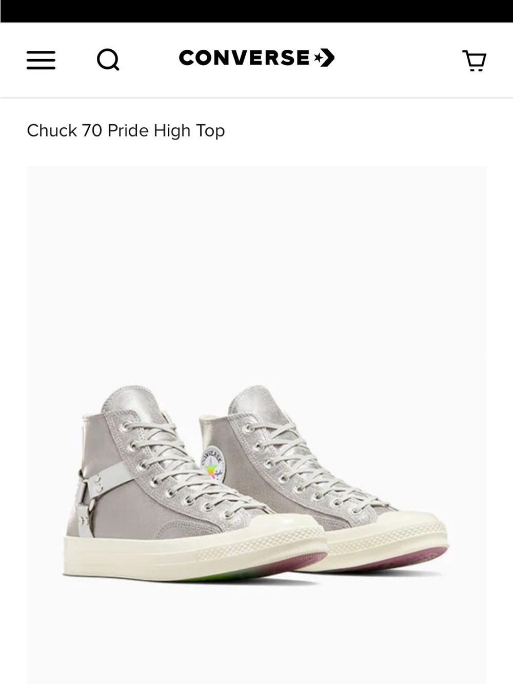 Converse Chuck 70 Pride High Tops brand new